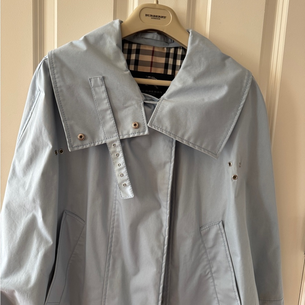 Burberry Blue Cape